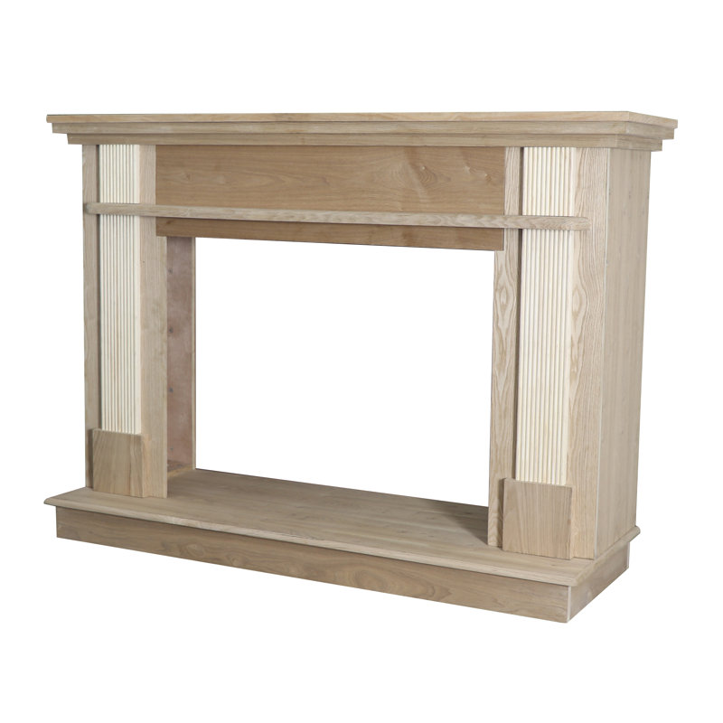 Ashley Hearth Unfinished Wood Fireplace Mantel Surround Wayfair.ca